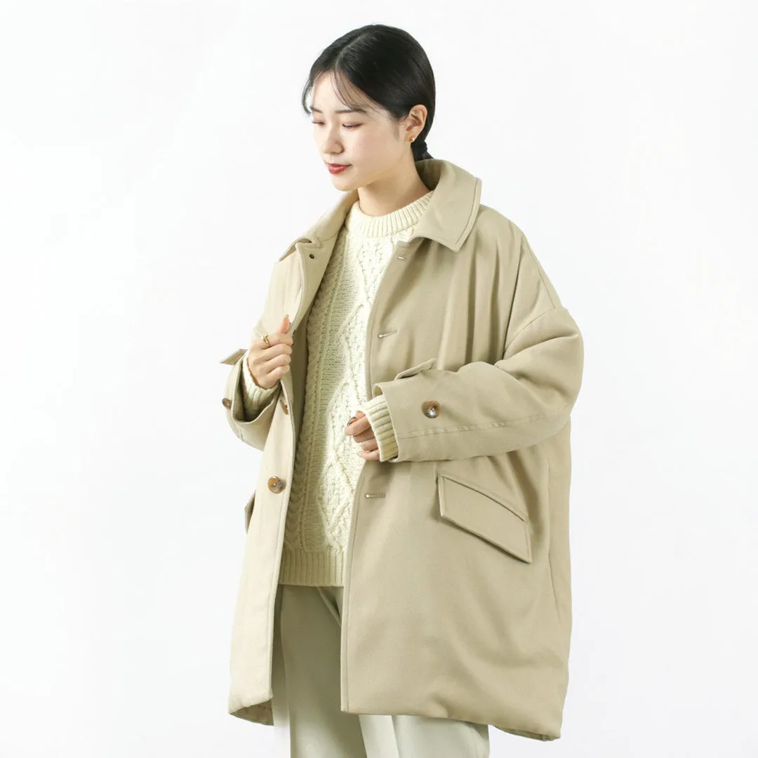 【30％OFF】LOFTLABO（ロフトラボ） LIMB シングルボタン オーバーダウンコート レディース ジャケット ミドル 軽量 無地 日本製 カジュアル きれいめ LIMB SINGLE BUTTON OVERCOAT【セール】