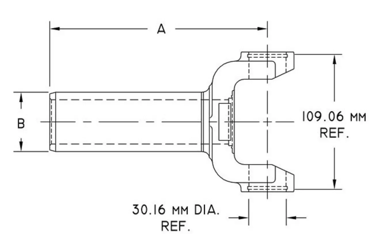 AAM 26064291 Slip Yoke