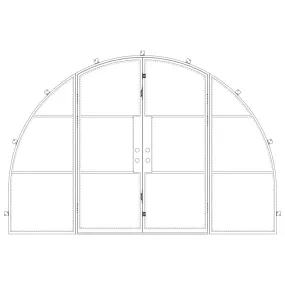 Air 4 Wide with Side Windows - Double Full Arch