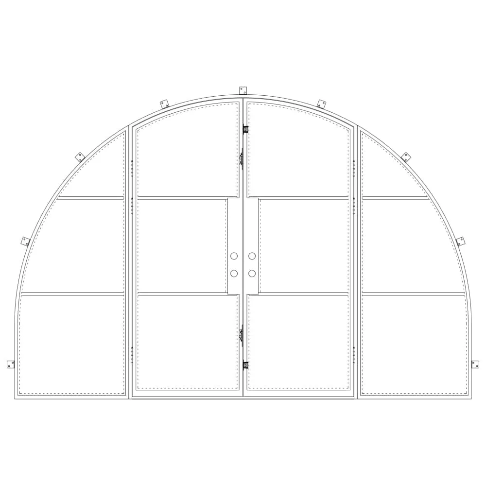 Air 4 Wide with Side Windows - Double Full Arch