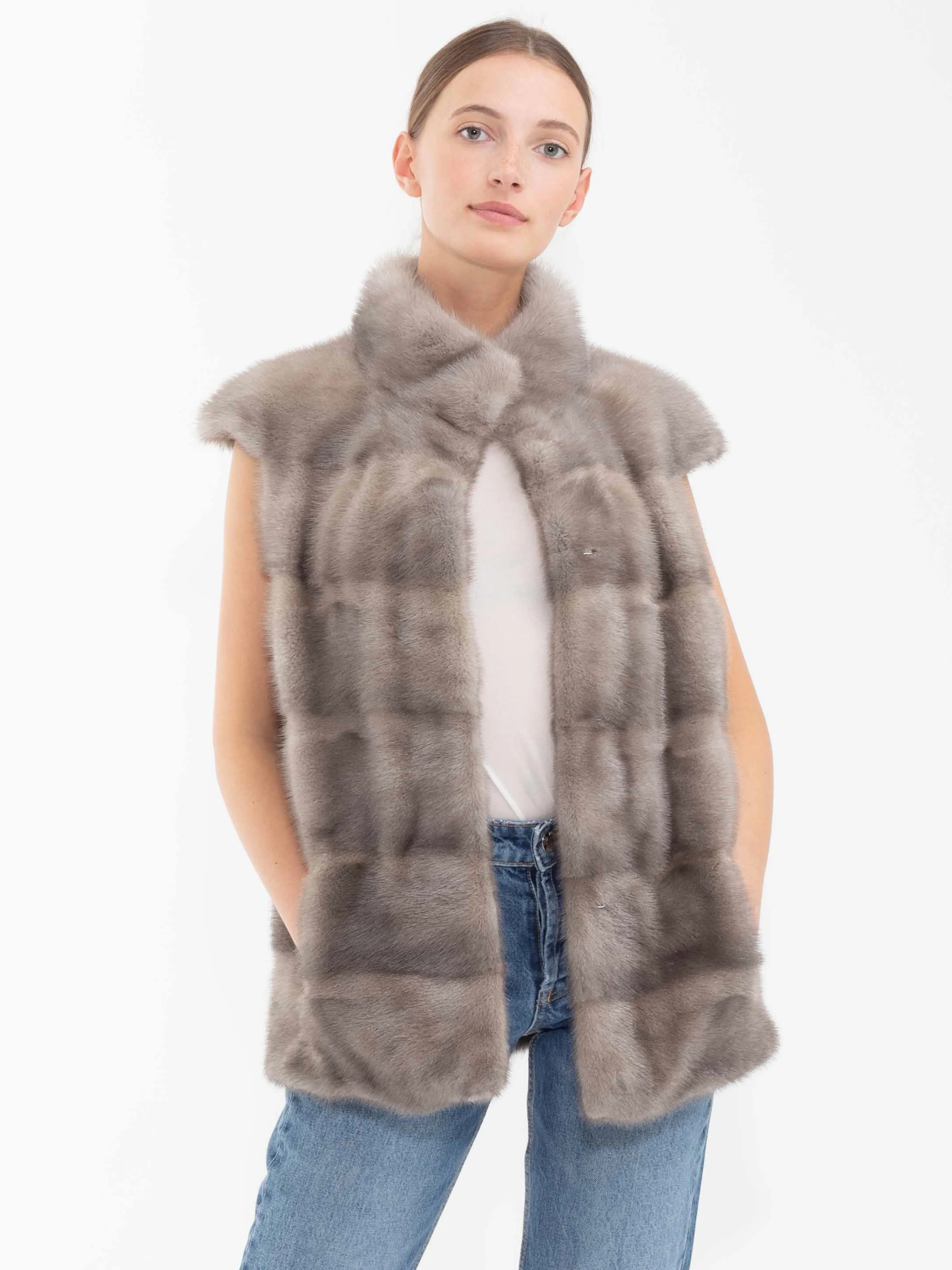 Alice Gilet Grey