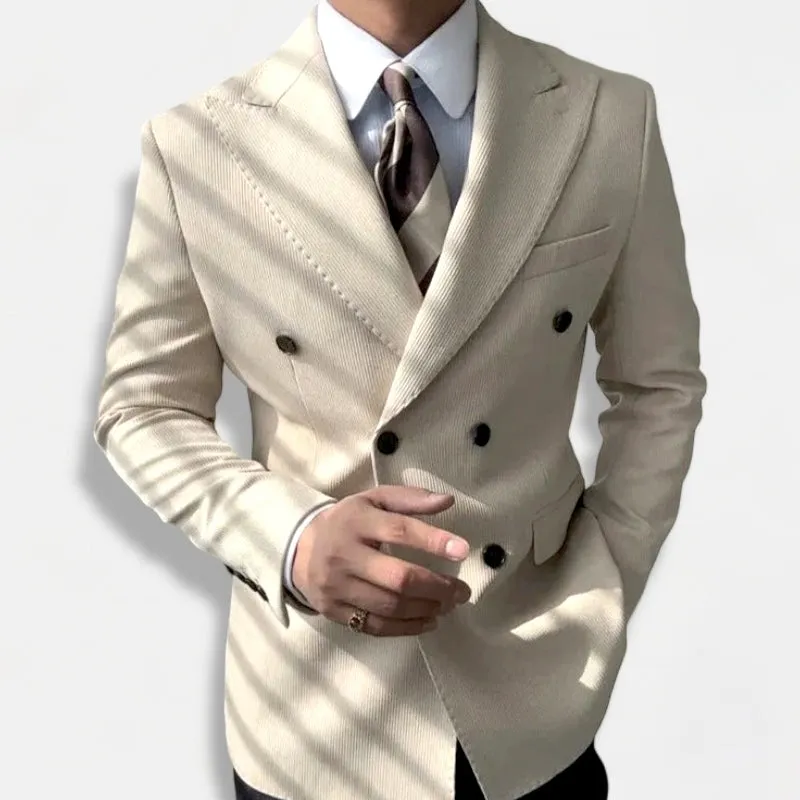 Antonios double breasted suit blazer