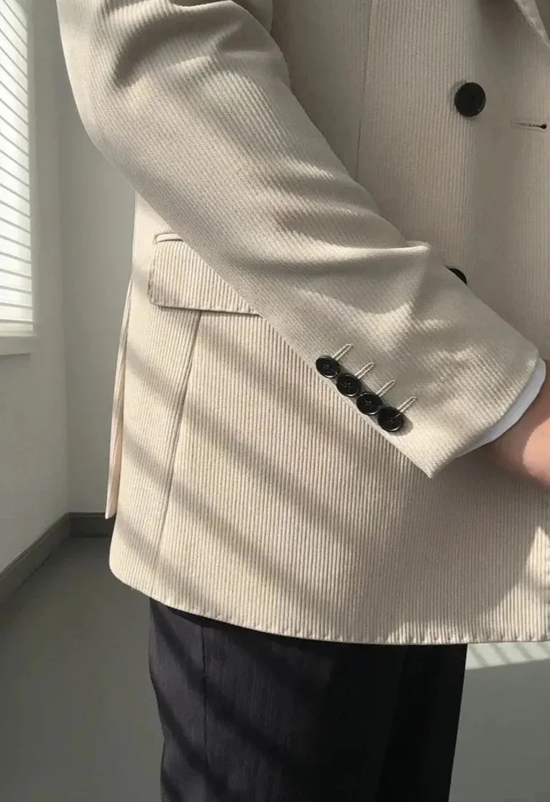 Antonios double breasted suit blazer