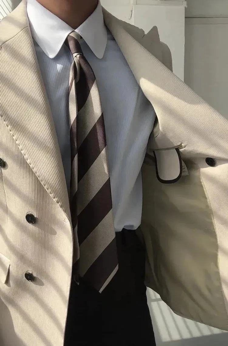 Antonios double breasted suit blazer