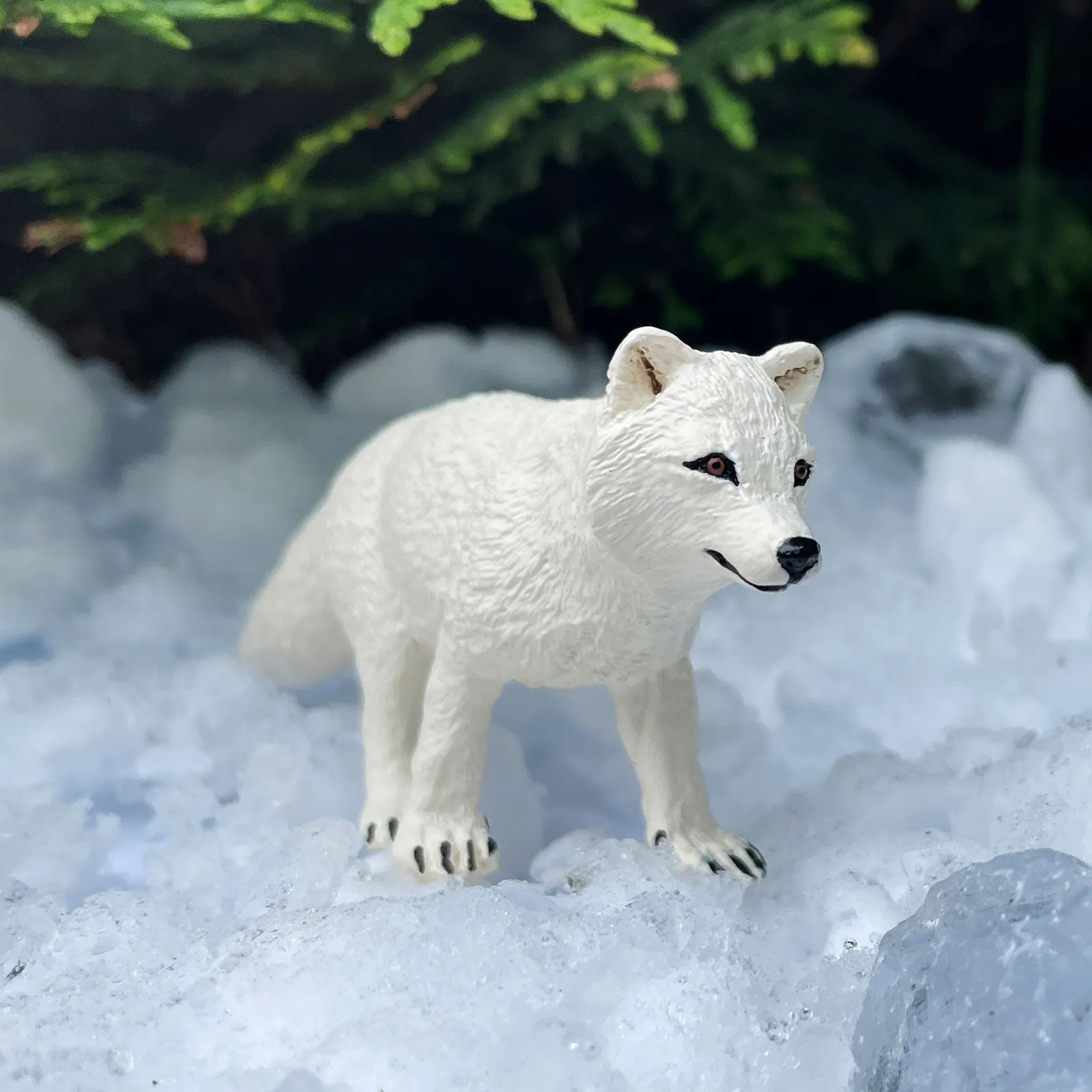 Arctic Fox Toy Figure