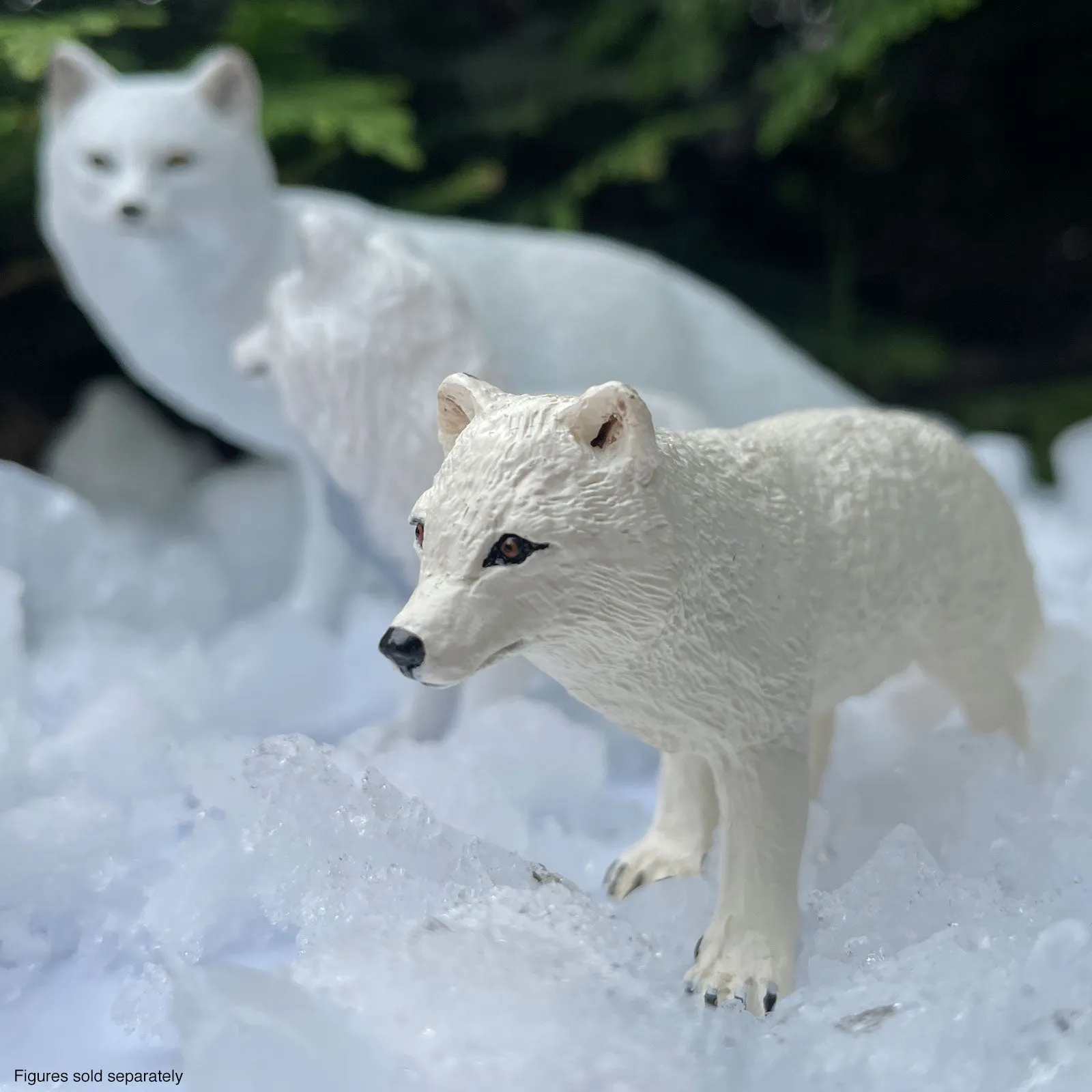 Arctic Fox Toy Figure