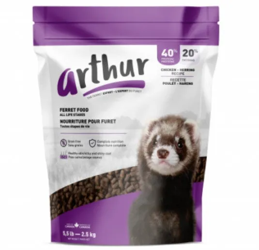 Arthur Ferret: Ferret Food for All Life Stages