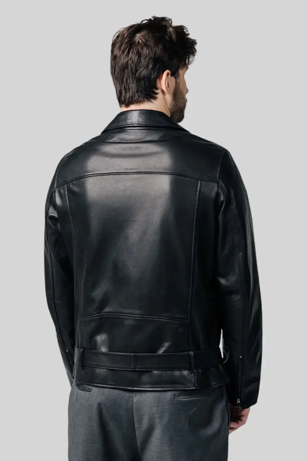 Arturo Leather Moto Jacket