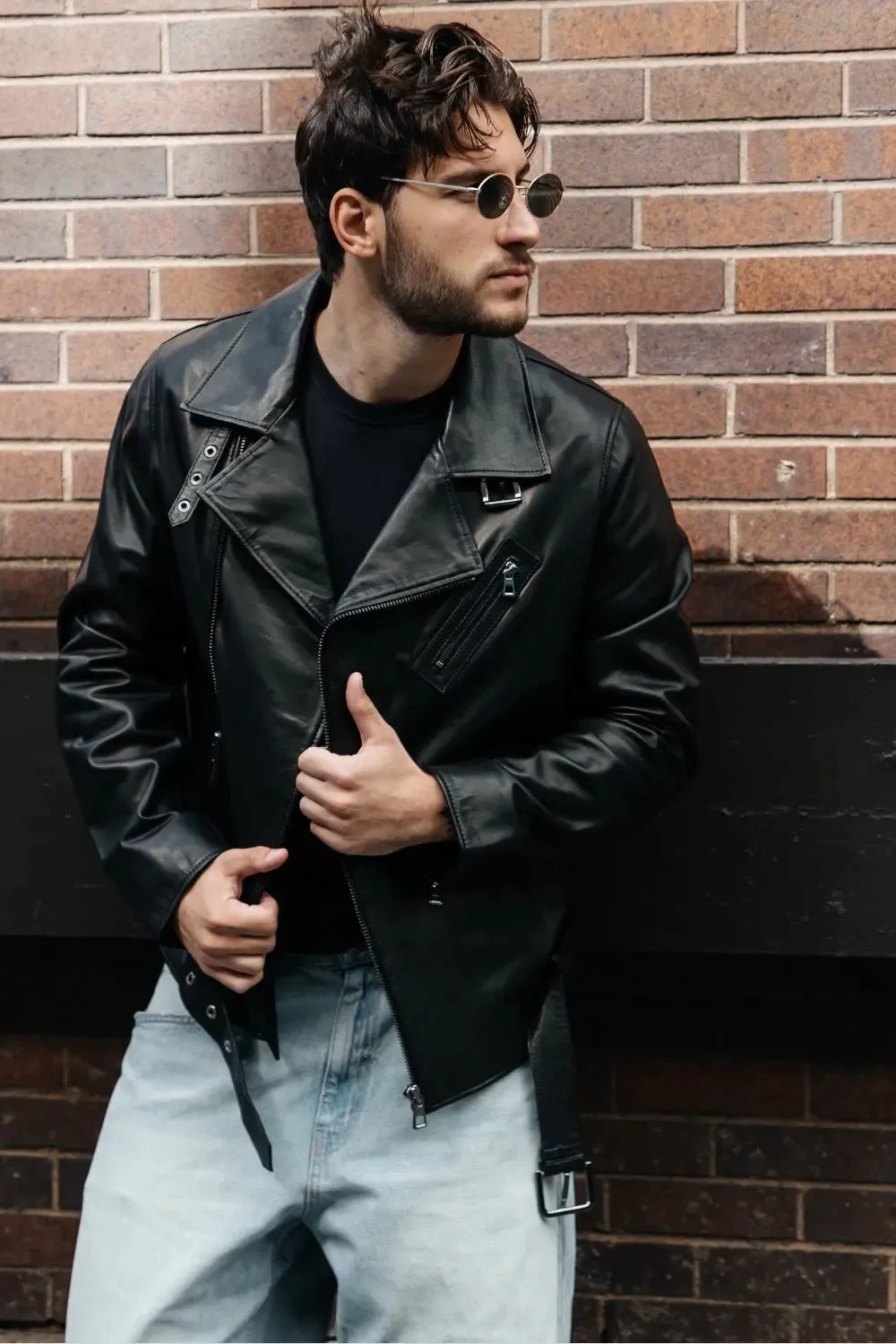 Arturo Leather Moto Jacket