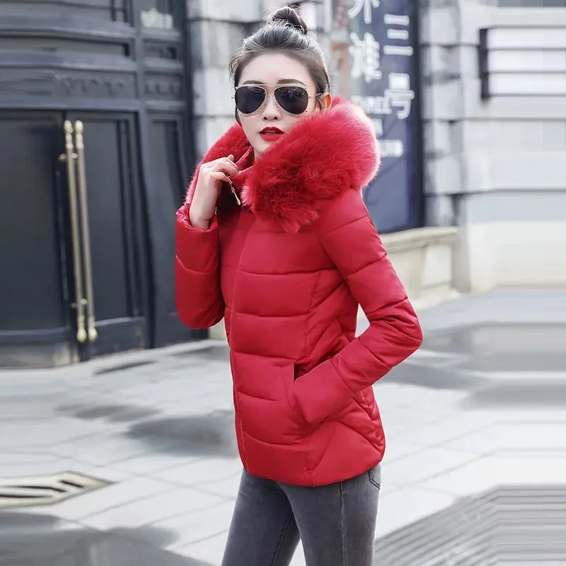 Autumn Female Jacket  Hooded Winter Coat women's Jacket RJ