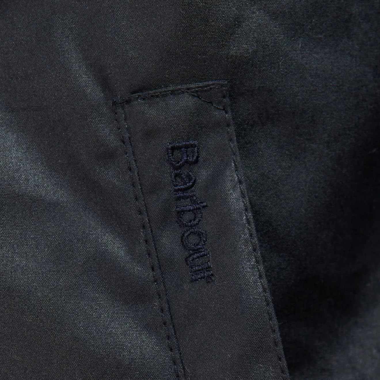 Barbour Evelar Wax Jacket Navy