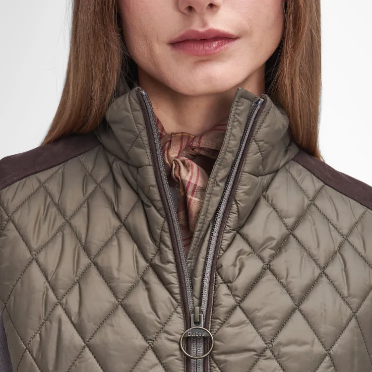 Barbour Ladies Highfield Gilet - Winter Moss/Classic