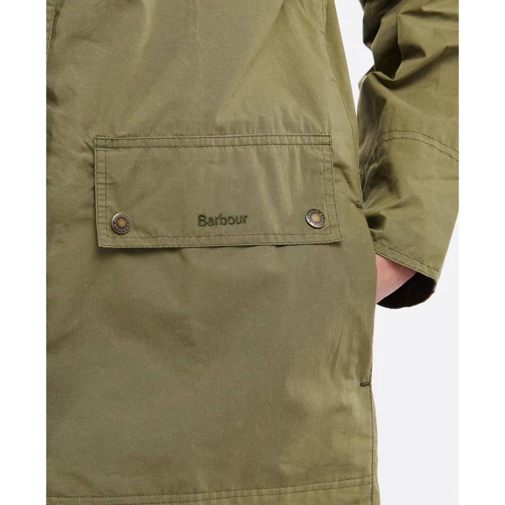 Barbour Oxburgh Showerproof Ladies Jacket - Olive/Classic