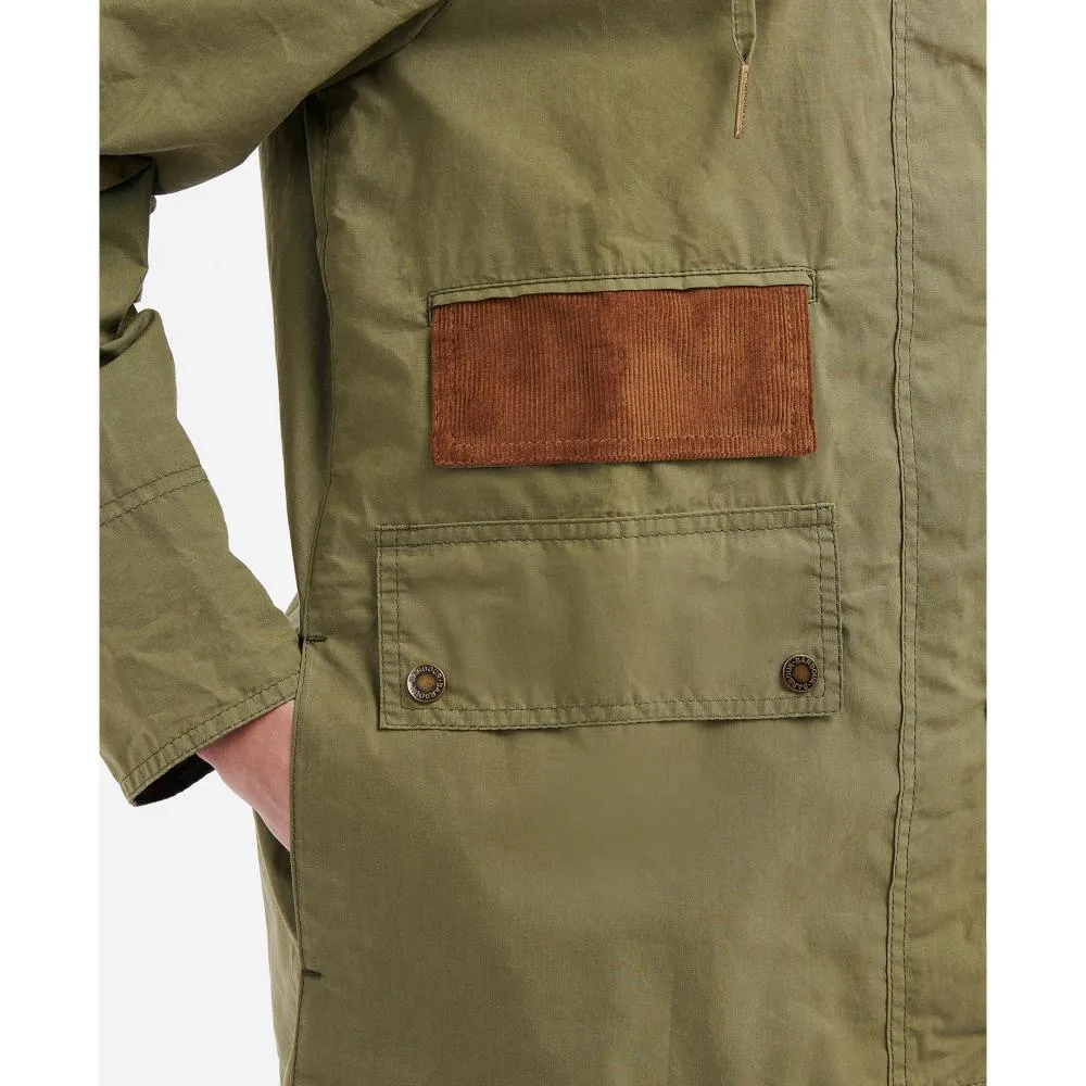 Barbour Oxburgh Showerproof Ladies Jacket - Olive/Classic