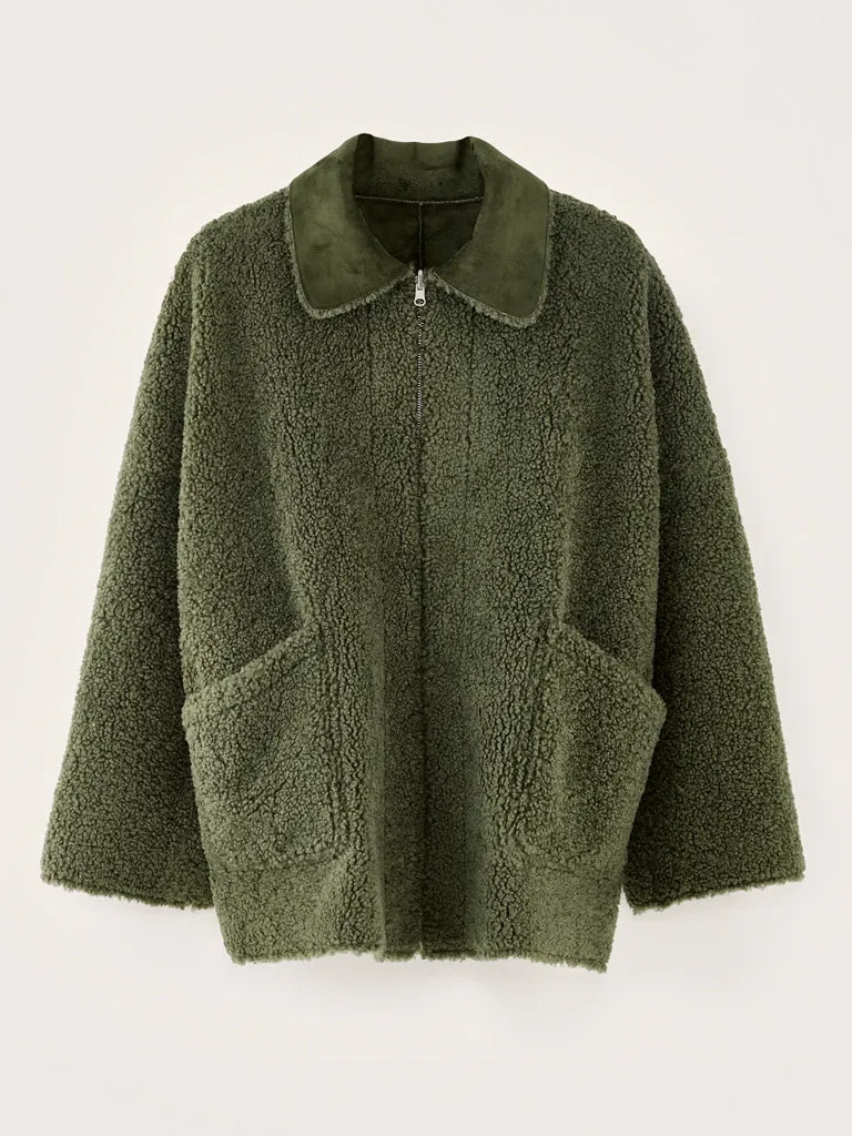 Bellerose Ethel Reversible Jacket in Moss