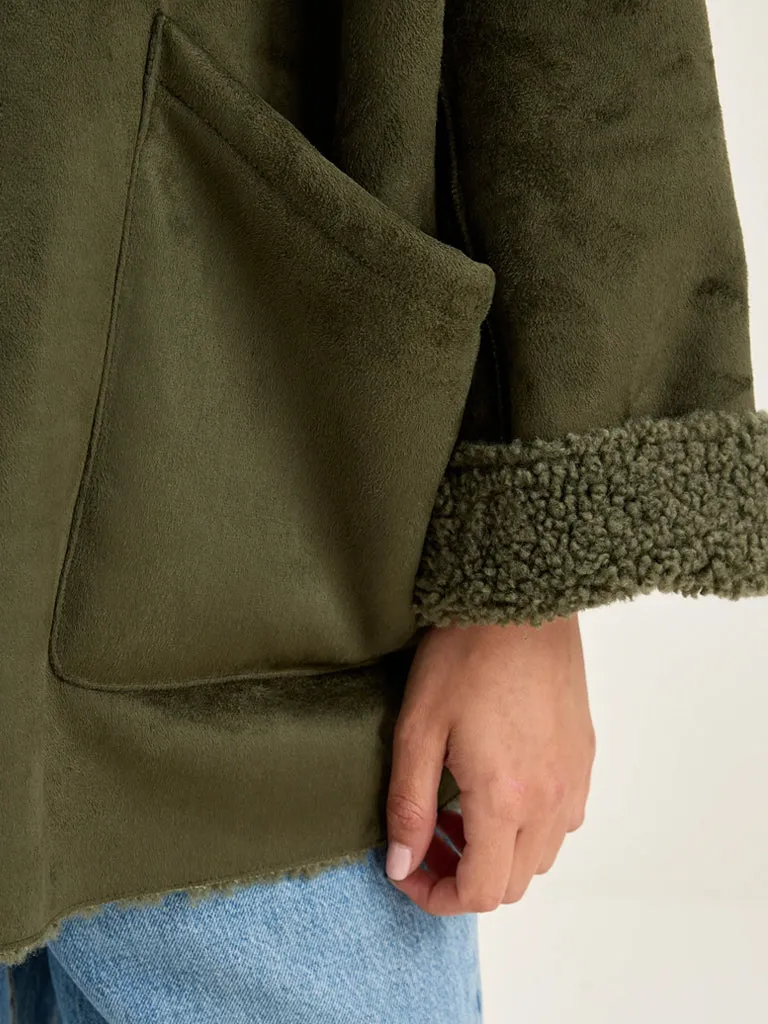 Bellerose Ethel Reversible Jacket in Moss