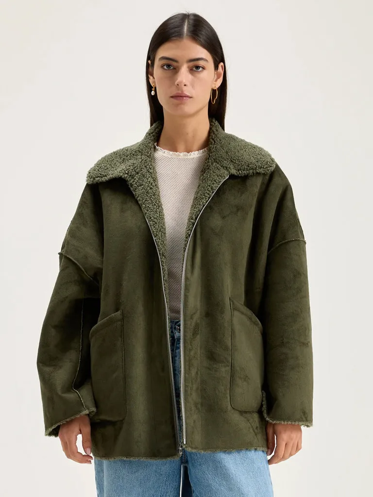 Bellerose Ethel Reversible Jacket in Moss