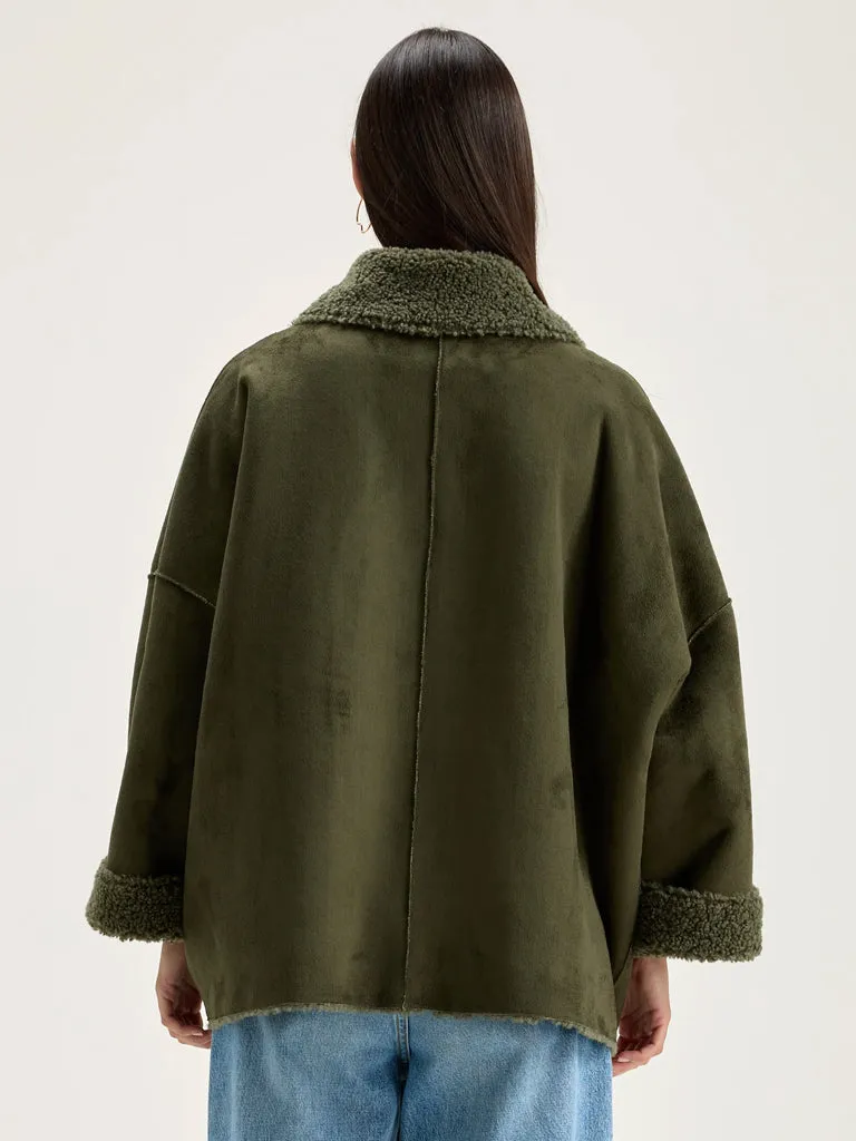 Bellerose Ethel Reversible Jacket in Moss