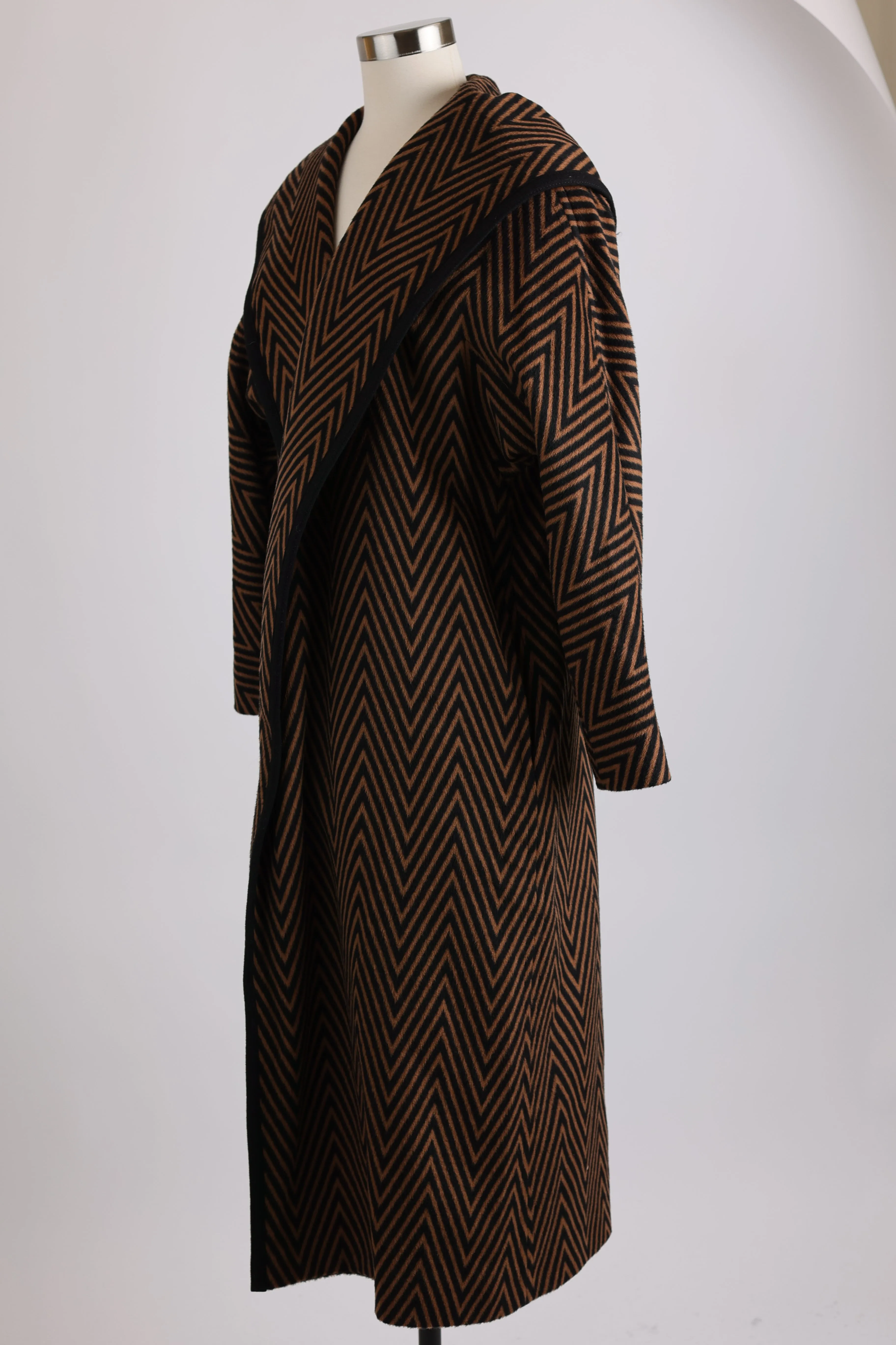 Belted Wool Overcoat