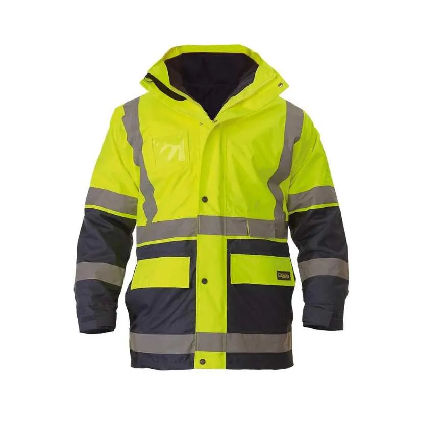 Bisley 5 IN 1 Taped Hi-Vis Jacket