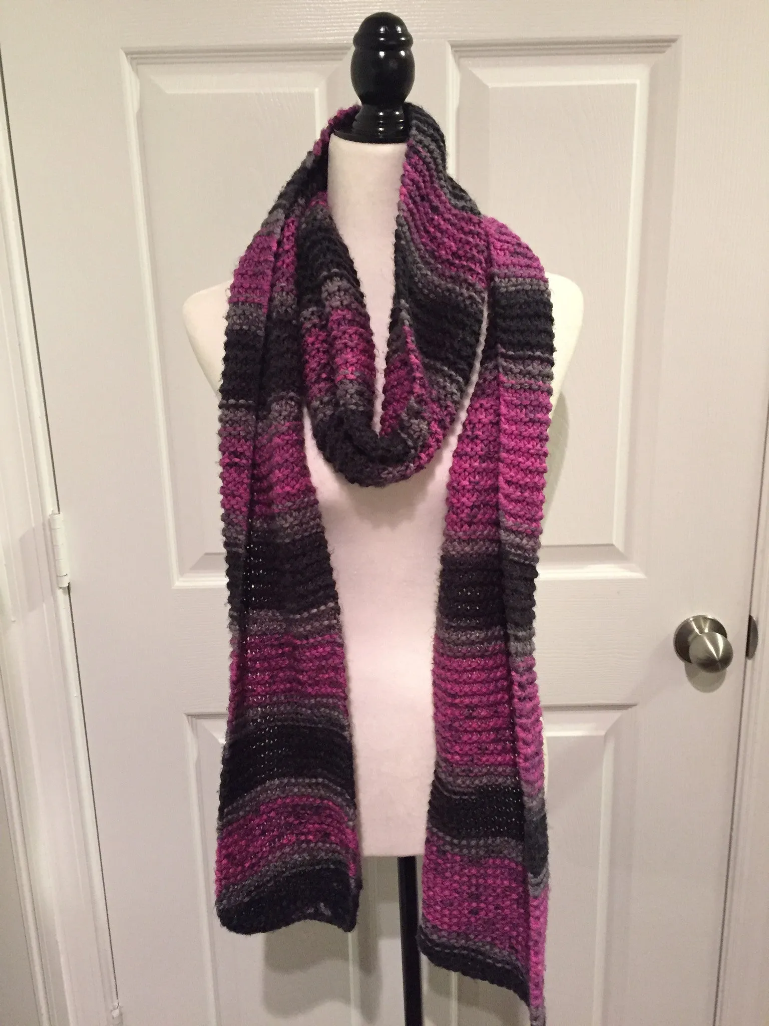 Black Raspberry Scarf