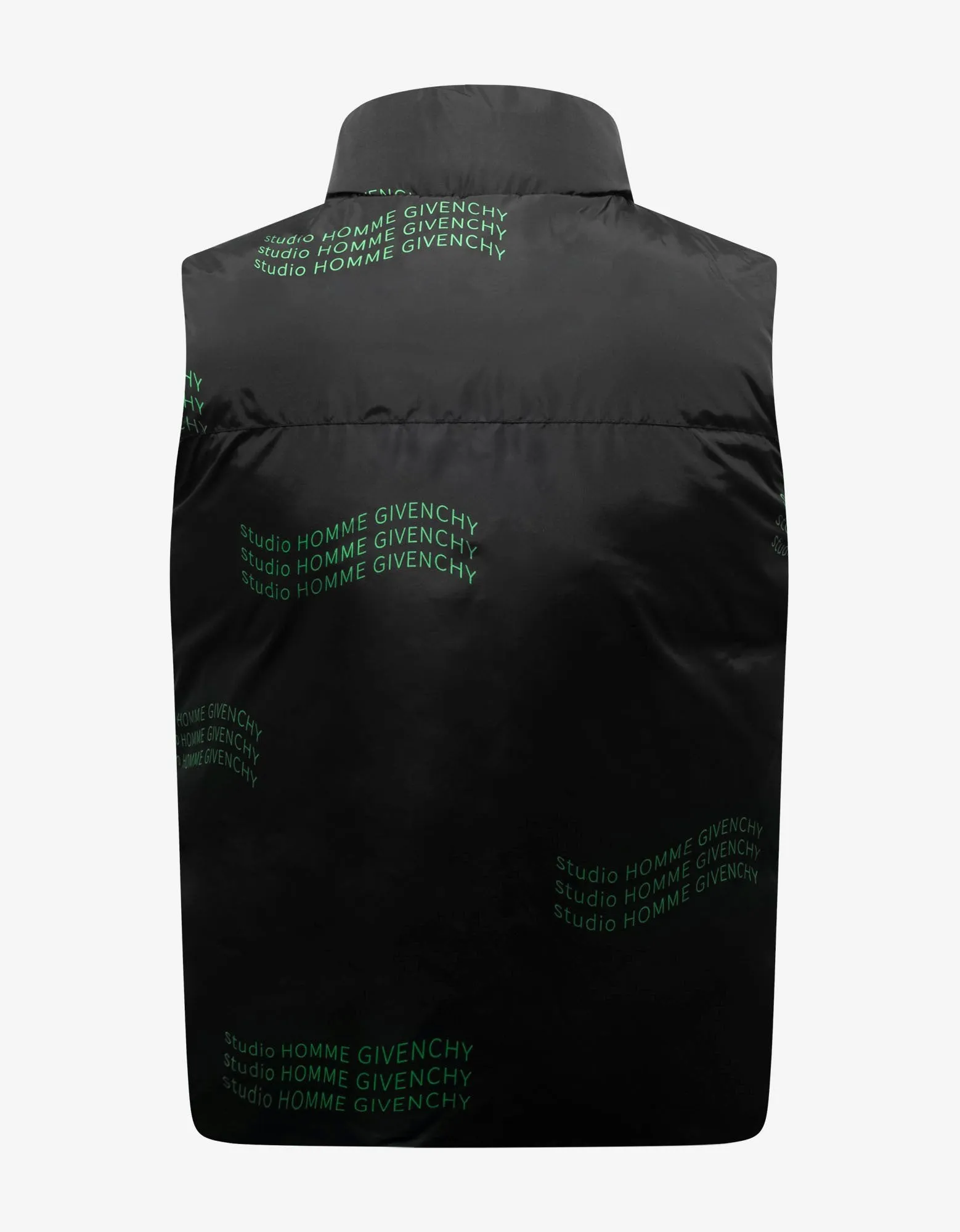 Black Studio Homme Print Reversible Gilet