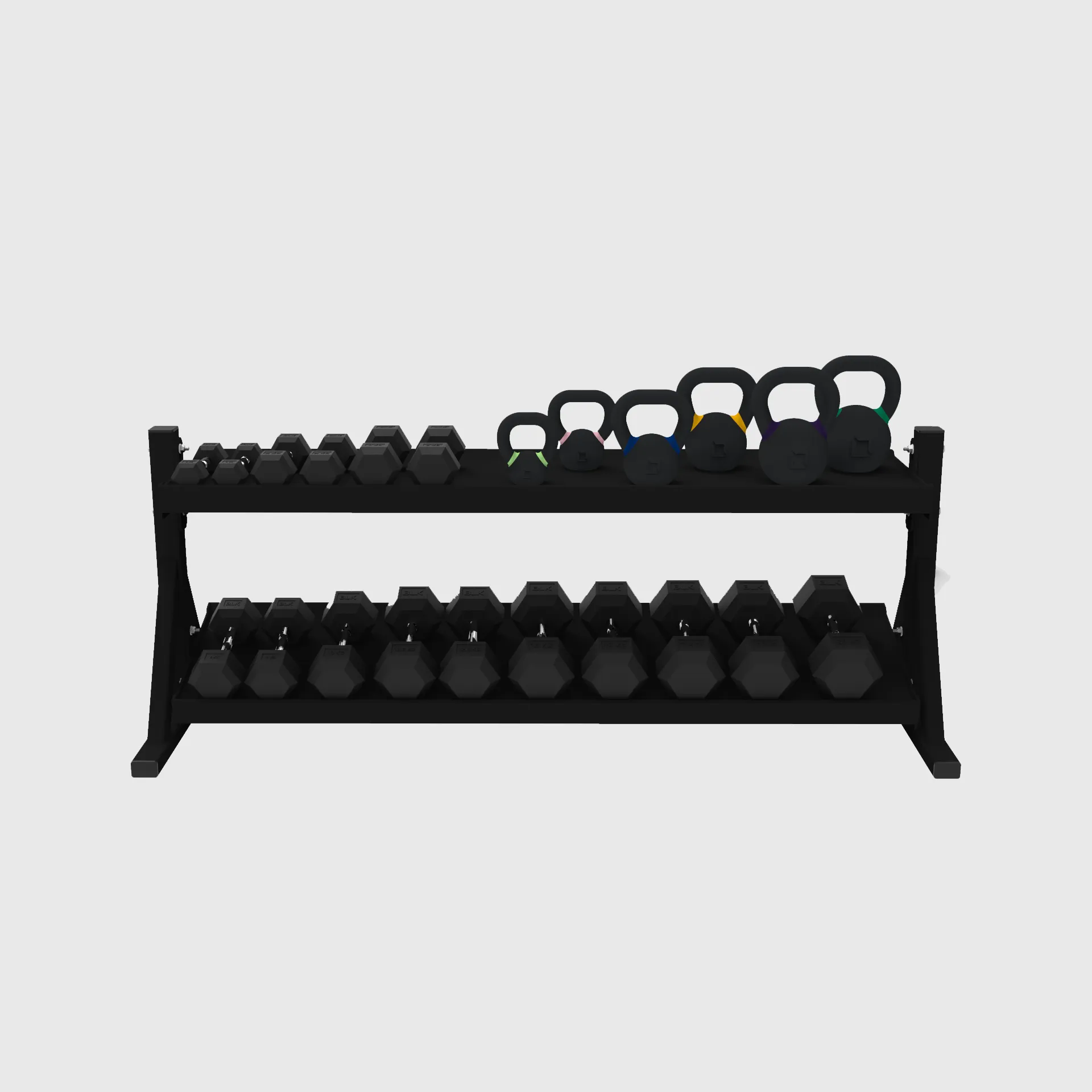 BLK BOX Basecamp 2 Tier Storage Rack