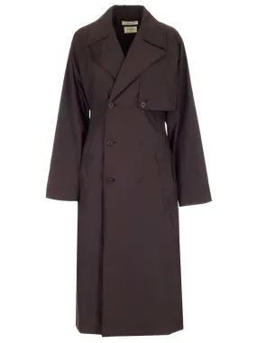 Bottega Veneta Double Breasted Trench Coat