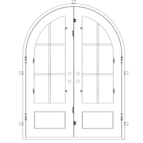 Bristol - Double Full Arch | Standard Sizes