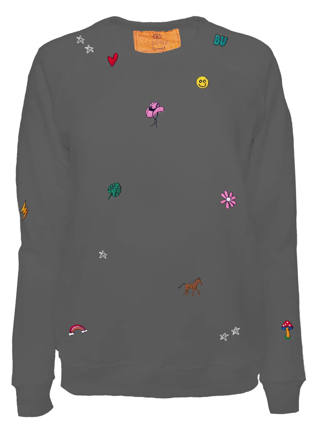 BU Sprinkle Classic Crew Pullover