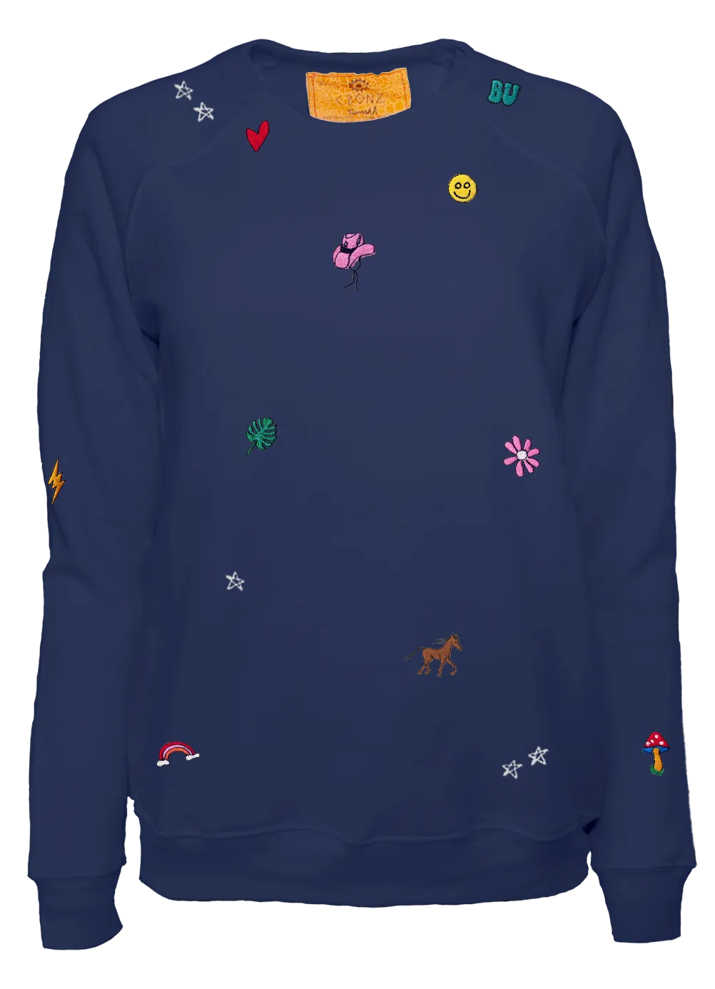 BU Sprinkle Classic Crew Pullover