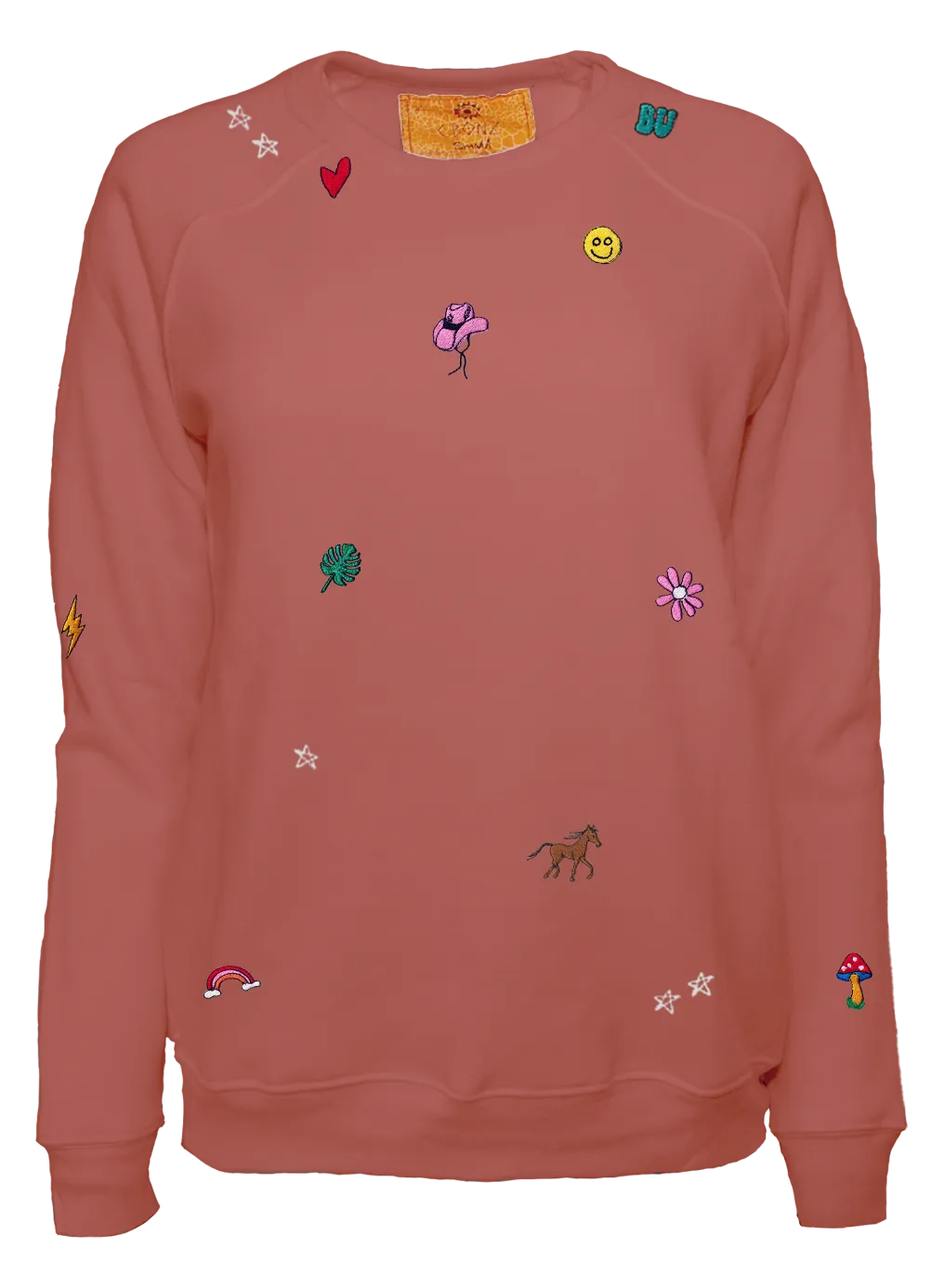 BU Sprinkle Classic Crew Pullover