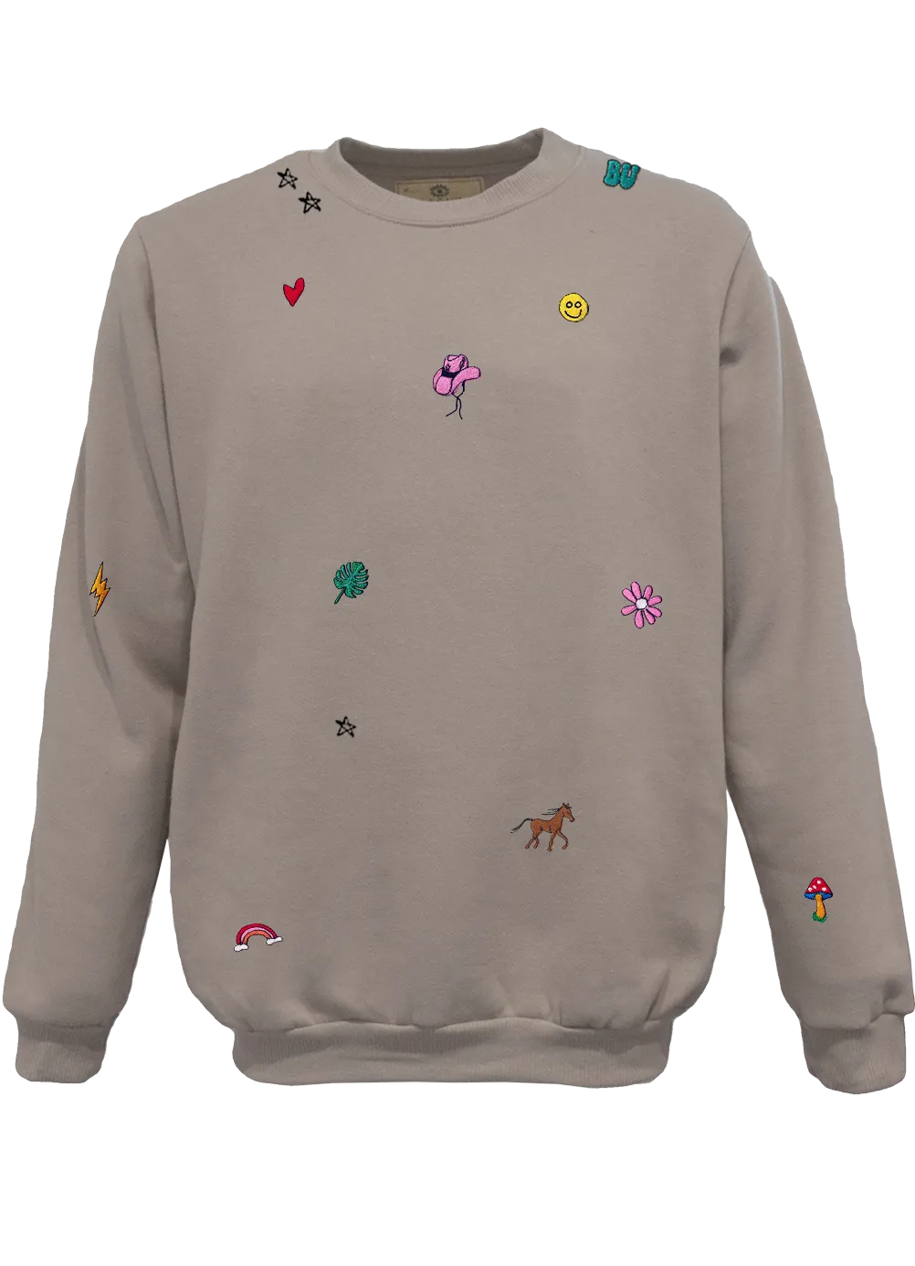 BU Sprinkle Unisex Crew Pullover