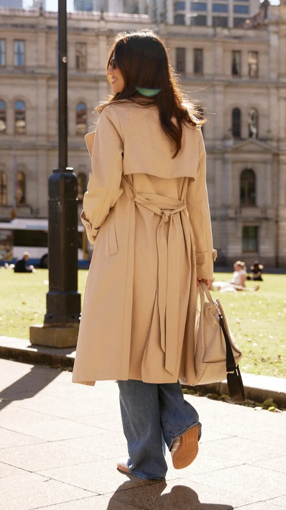 Byron Trench Coat - Camel