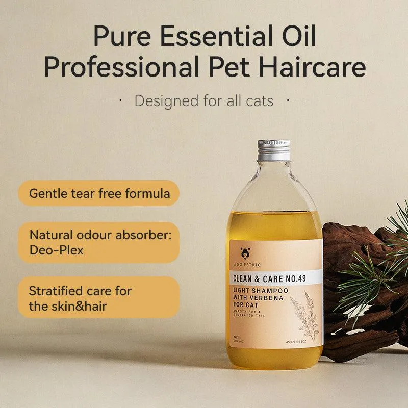 Cat Shampoo with Verbena Light Essential Oil (All Cats)