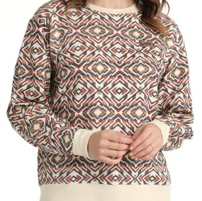 Cinch Women's Southwest Pullover Sweatshirt in Multi