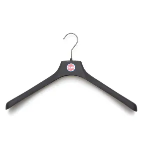 COLMAR Black Plastic Lightweight Coat Hanger Set of 5