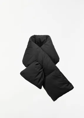 Conduit Down Scarf — Black