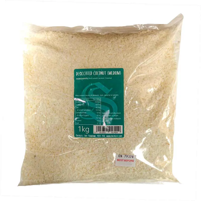 Desiccated Coconut (Medium), 1kg