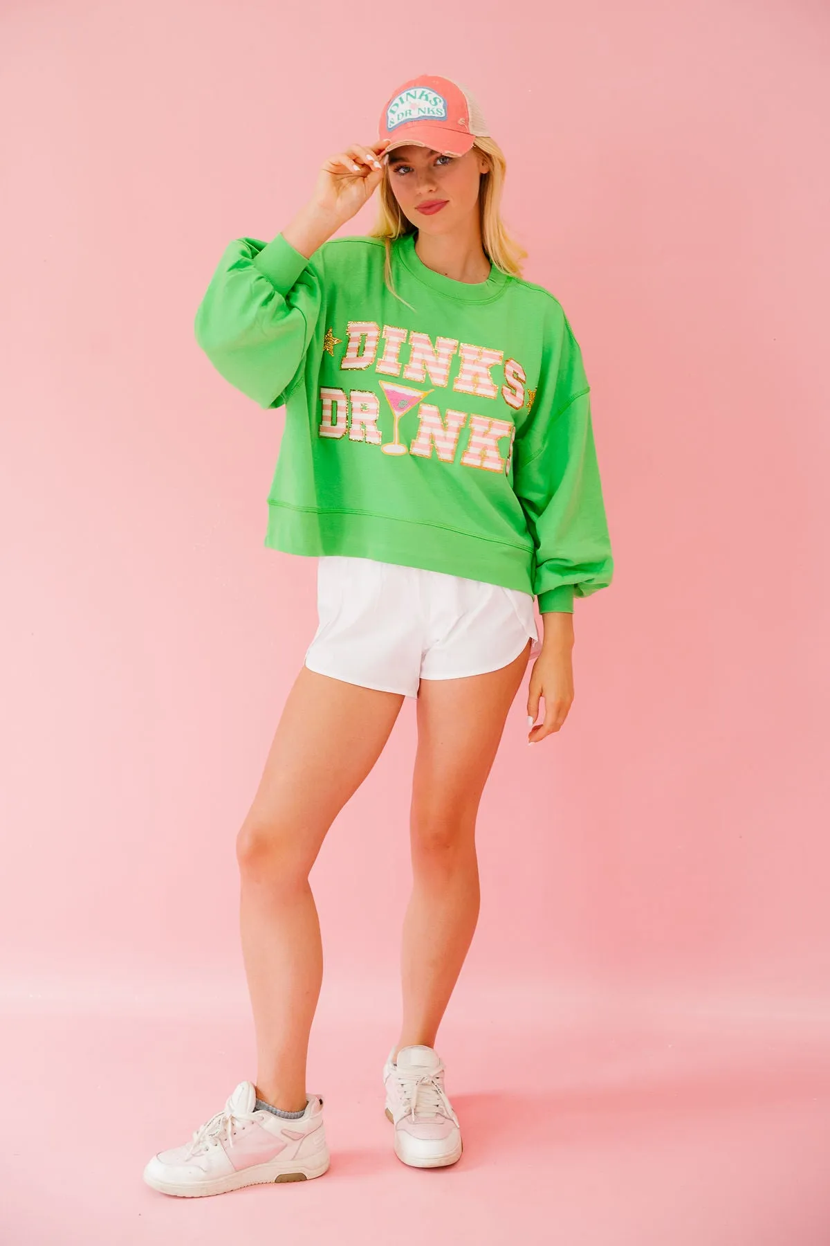 DINKS AND DRINKS PULLOVER