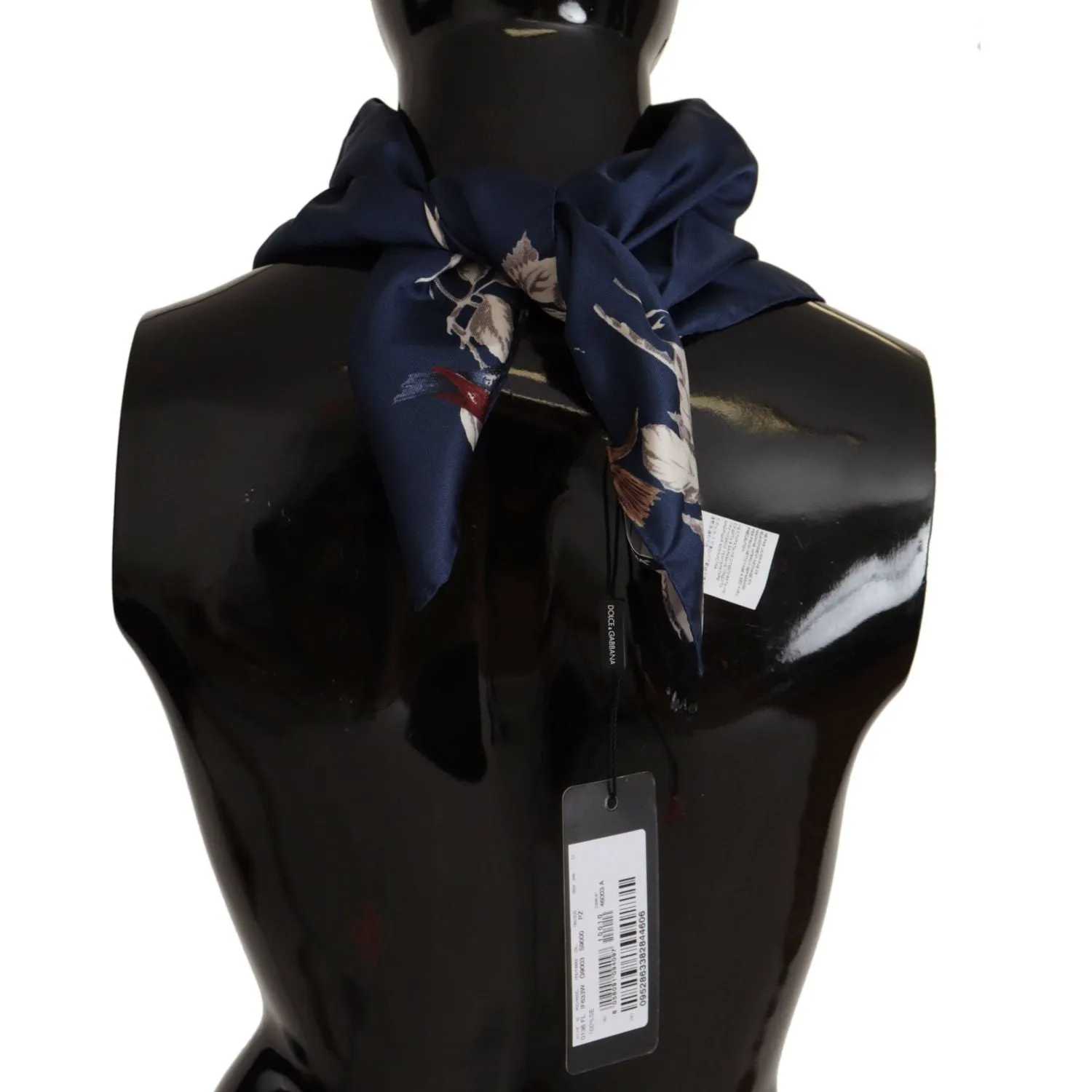 Dolce & Gabbana Elegant Silk Square Scarf for Men