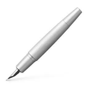 e-motion Fountain Pen, Pure Silver