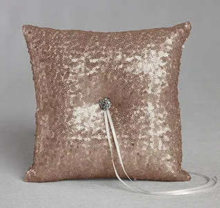 Elsa Matte Sequin Ring Pillow