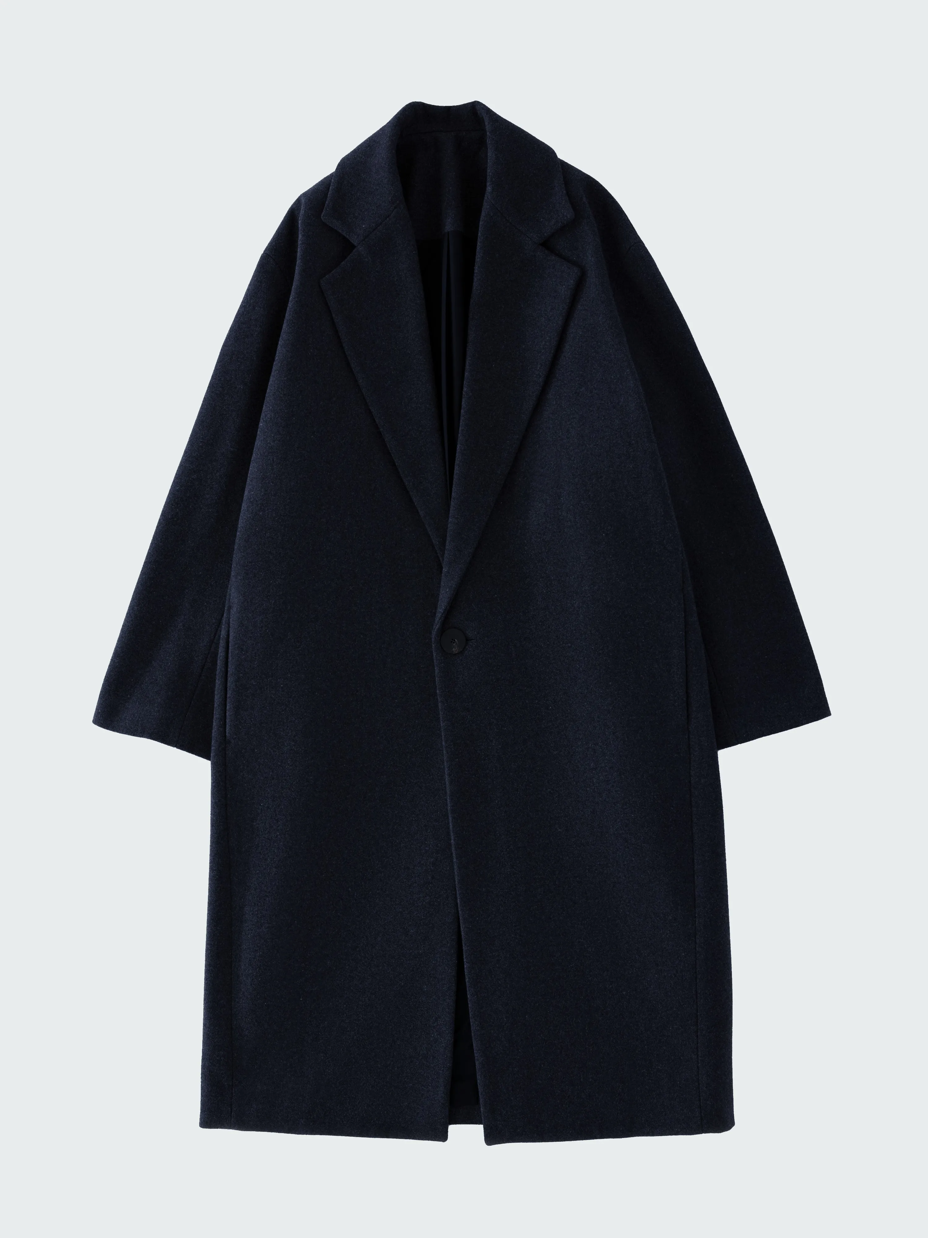 【EXCLUSIVE】NOTCH COAT IN DARK NAVY