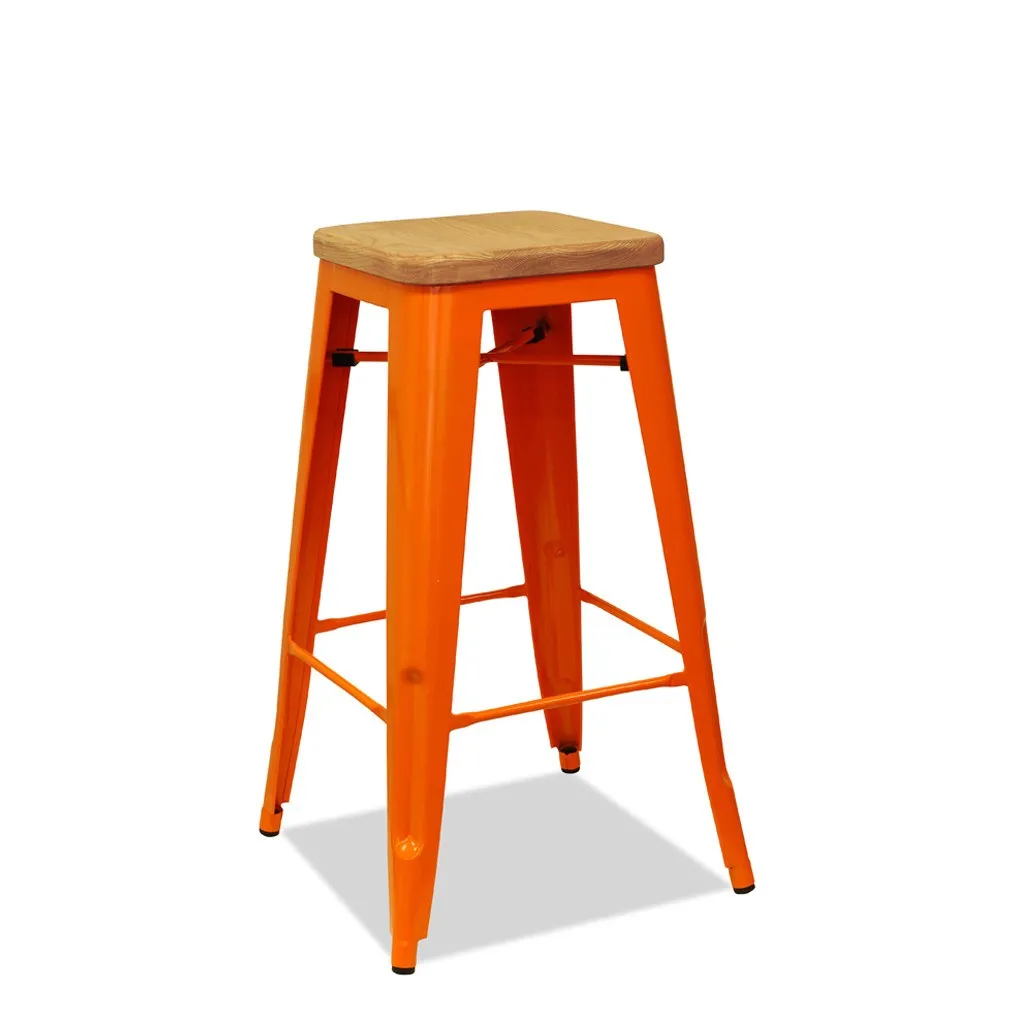 Factorie Two Stool with Timber Top