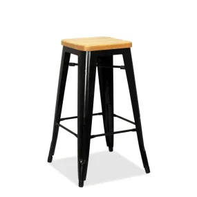 Factorie Two Stool with Timber Top