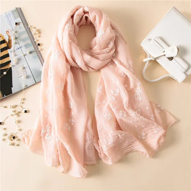 Fashion Cotton Scarf Printed Bandana Shawl #6135