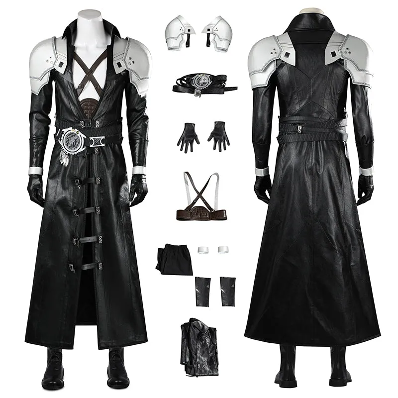 FF7R Sephiroth Halloween Costume Final Fantasy VII Rebirth Cosplay Suit Game Outfit