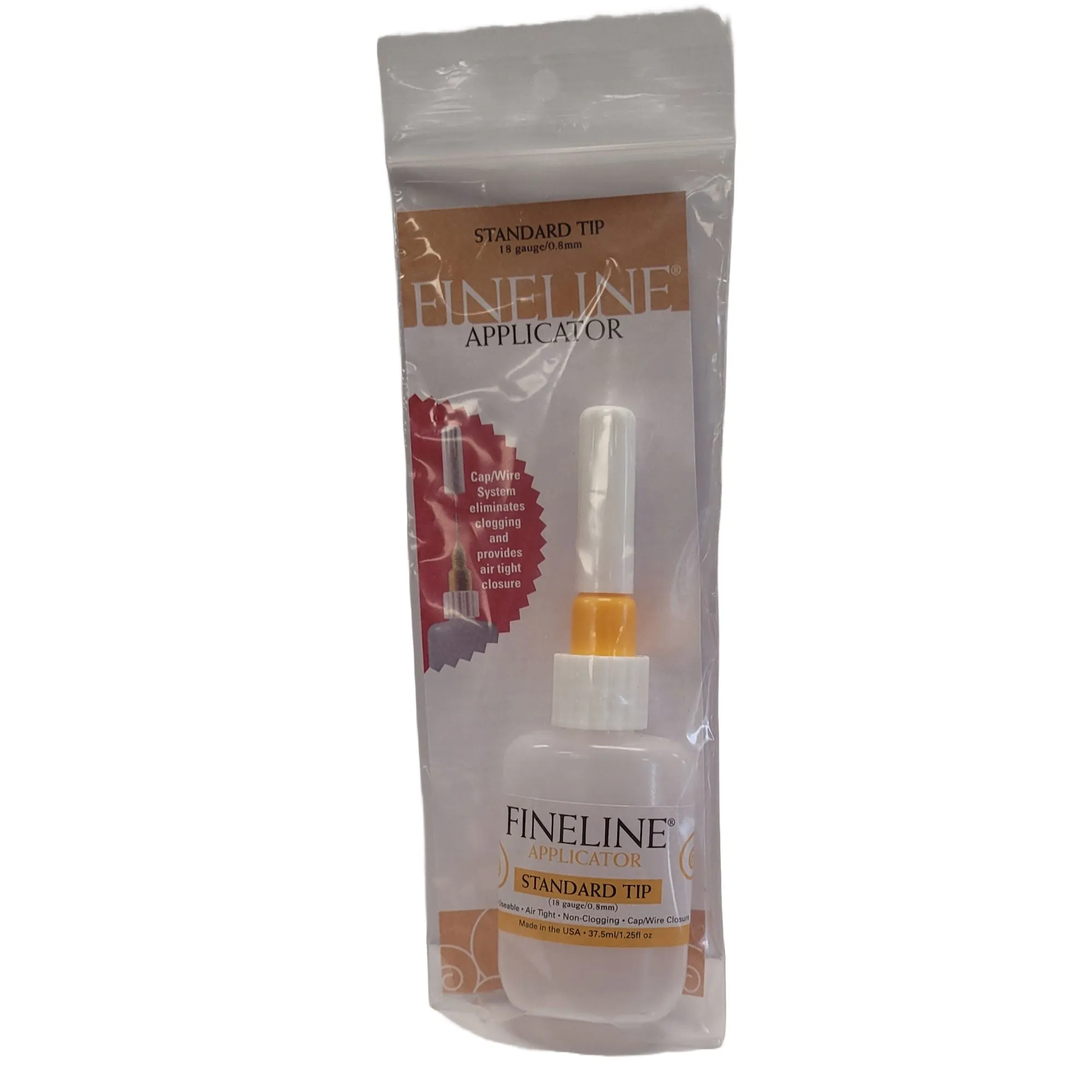 Fineline Slip/Underglaze Oval Bottle Applicator, 18ga Tip