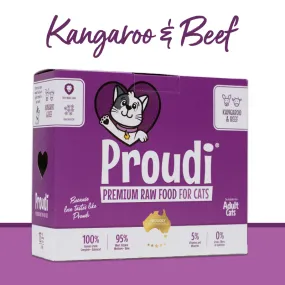 Frozen Kangaroo & Beef Raw Cat Food